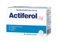 Actiferol 30 mg capsules