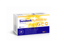 SUNDOVIT Vitamin D3 FORTE 2000 IU