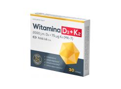 Витамин D3 + K2 (2000 IU D3 + 75 мкг K2 MK-7)